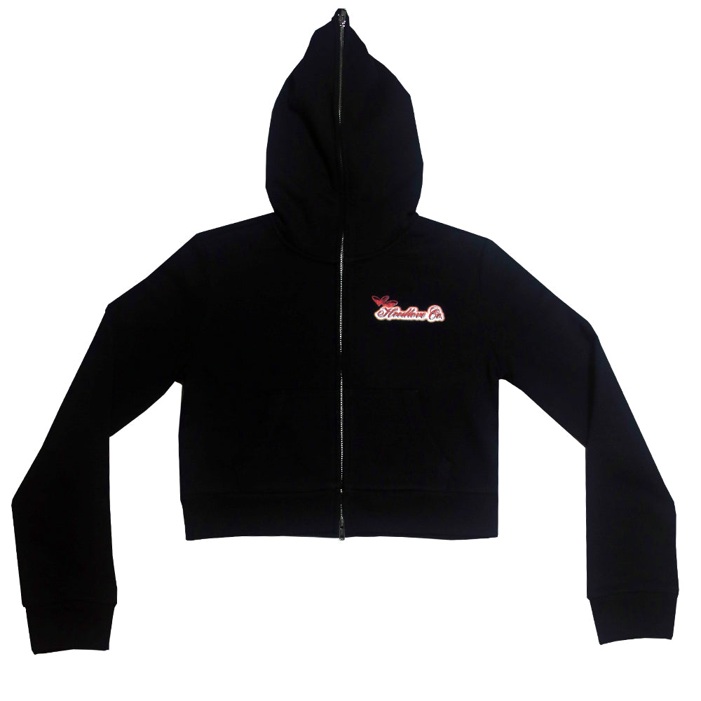 BbyGirl Airbrush Cropped Hoodie