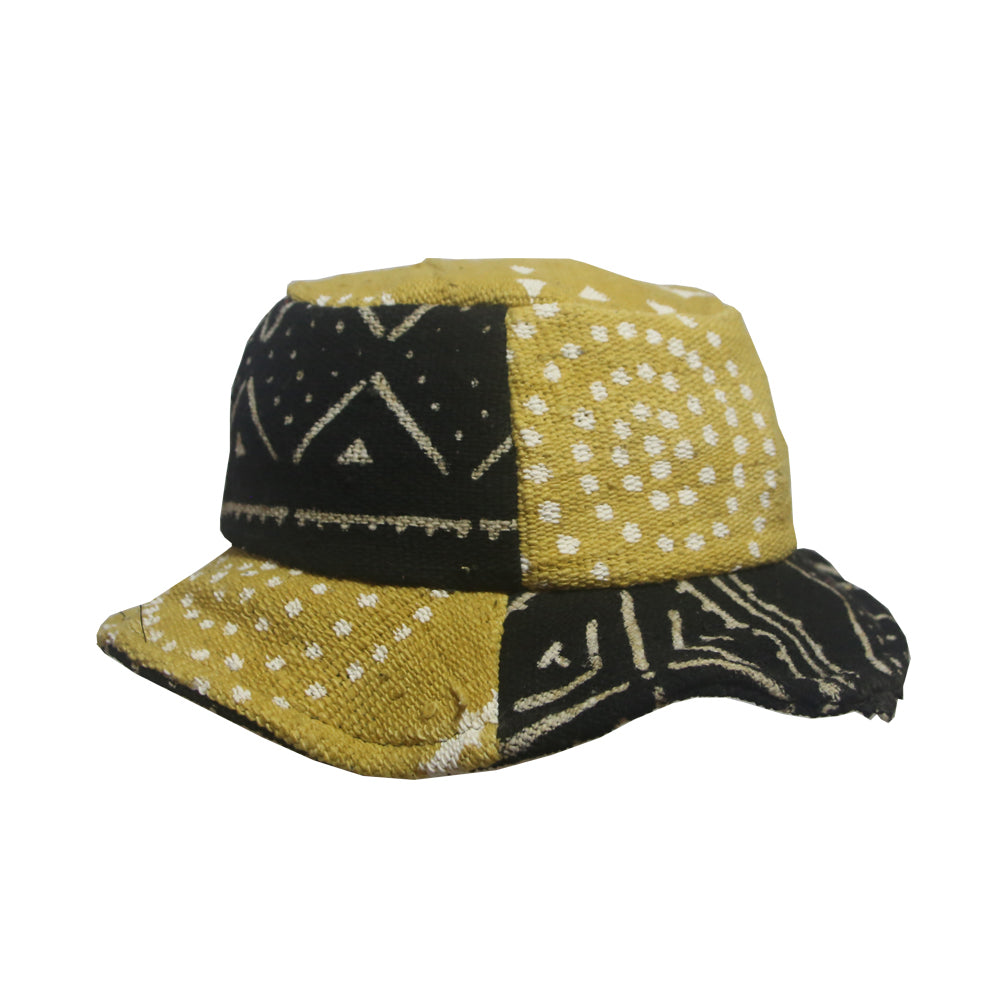 Golddust Mudcloth Bucket Hat