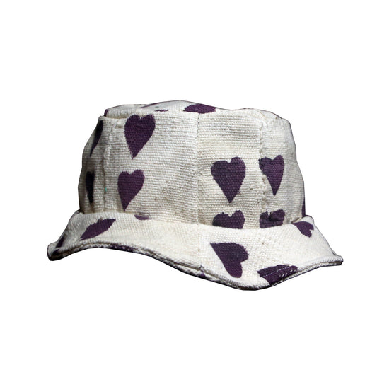 Heart of Hearts Mudcloth Bucket Hat