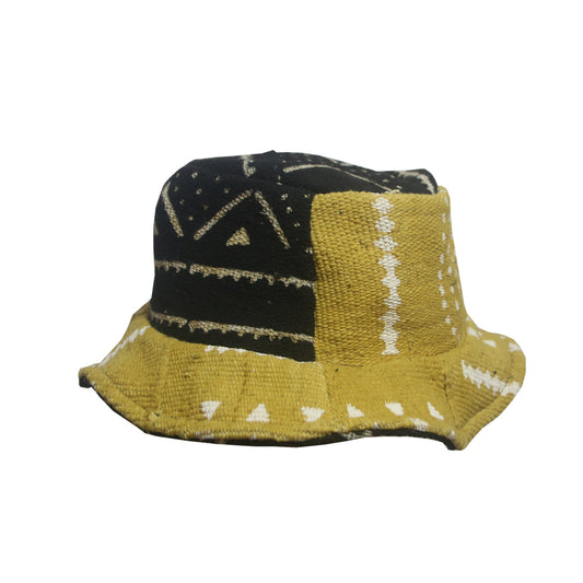 Golddust Mudcloth Bucket Hat